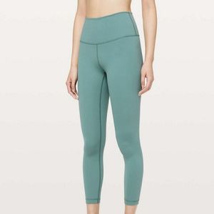 Lululemon Wunder Under Tight 25" in Frosted Pine